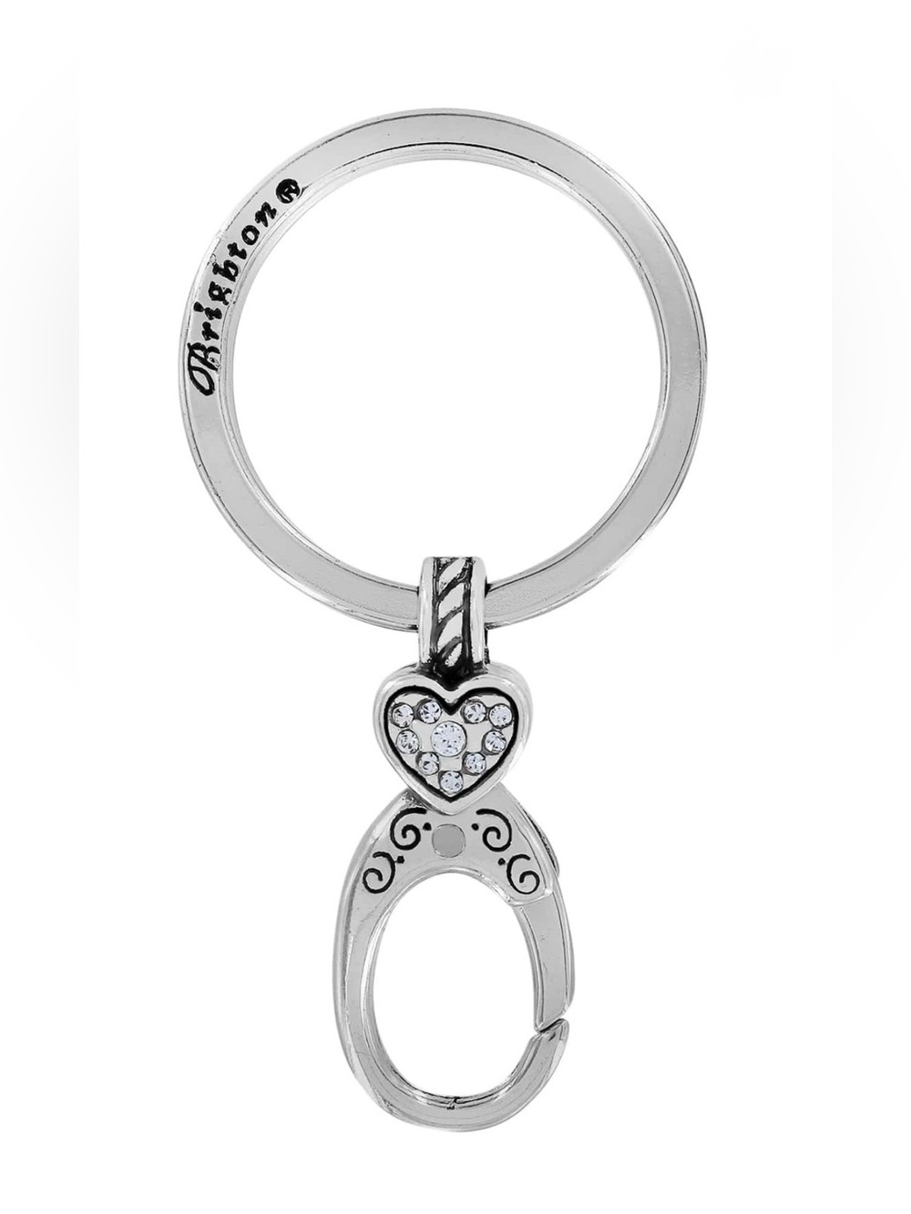 Brighton Heart Charm Keyfob